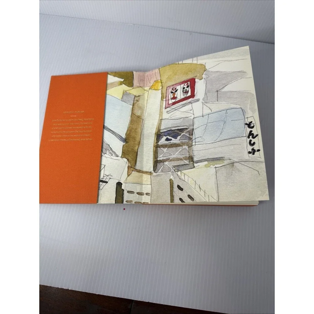 Anthropologie The Pocket Diary New York City Journal Notebook Planner Orange